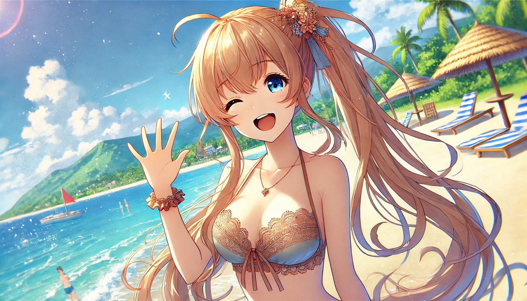SS de Kei Karuizawa: Un Día en la Playa
